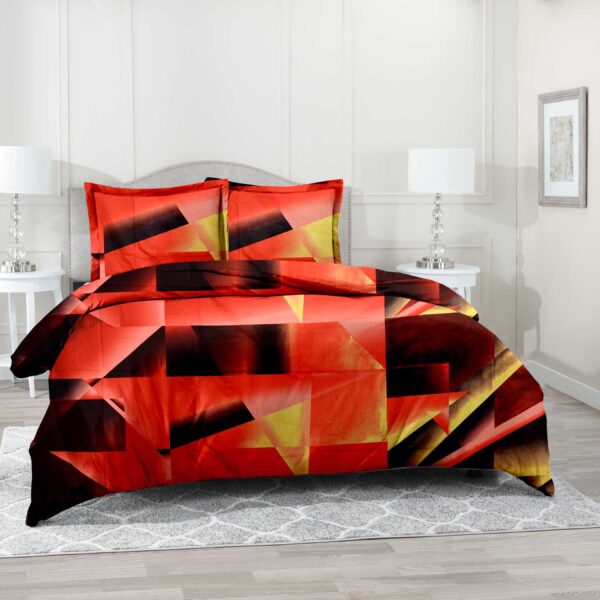 Dark Orange Double Size Cotton Satin Bedsheet Set with Geometric Print , Double Size Printed Bedsheet Set in Cotton Satin, Dark Orange, Geometric Print Dark Orange Cotton Satin Double Bedspread , Double Size Printed Bedsheet Set in Dark Orange with Geometric Design , Cotton Satin Double Size Bedsheet in Dark Orange with Geometric Patterns ,Dark Orange Cotton Satin Double Size Printed Bedsheet with Geometric Graphics , Classy Dark Orange Double Size Satin Cotton geometric Print Bed Set, Modern Cotton Satin Bedspread with Geometric Print: Dark Orange, Double Size, Double Size Dark Orange Bedsheet Set, Cotton Satin Material with Geometric Decoration, Dark Orange Geometric Cotton Satin Double Size Printed Bedsheet , printed cotton double size bedsheet set. Cotton Printed Bedsheet set in ahmedabad, cotton printed bedsheet set in gujarat, Double Bedsheet in ahmedabad, bedsheet manufacturer in ahmedabad.