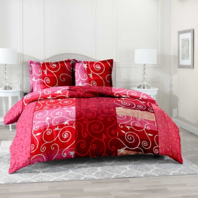 Limited Edition – Cotton Printed Bedsheet Set – Pink