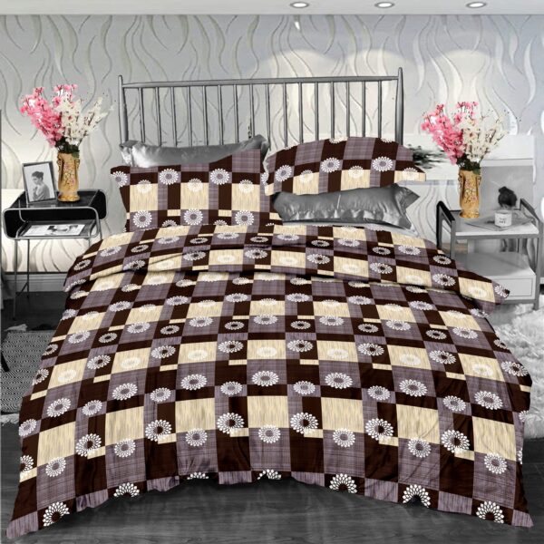 Dark Brown Cotton Double Size Printed Bedsheet Set, Double Size Dark Brown Bedsheet with Abstract Design , Abstract and Unique Double Size Dark Brown Cotton Bedsheet Design , Cotton Double Bedding in Dark Brown with Abstract Design , Stylish Dark Brown Printed Double Size Cotton Bedsheet Set, Luxurious Double Size Cotton Bedsheet with Dark Brown Abstract Print , Double Size Dark Brown Abstract Design Print , Printed Bedsheet Set in double size, Cotton Printed Bedsheet set, Cotton Printed Bedsheet set in ahmedabad, cotton printed bedsheet set in gujarat, Double Bedsheet in ahmedabad, bedsheet manufacturer in ahmedabad.