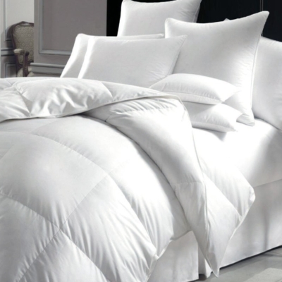 Happy Unlimited – Micro Plain White Comforter in King Size